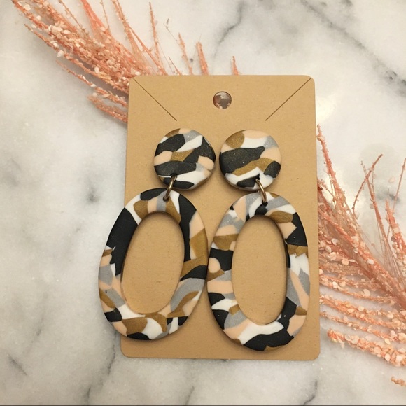 Hand Crafted Jewelry - ✨HP✨ 2 for $15 Handmade Polymer Clay Earrings